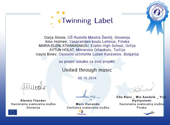 twinning label14